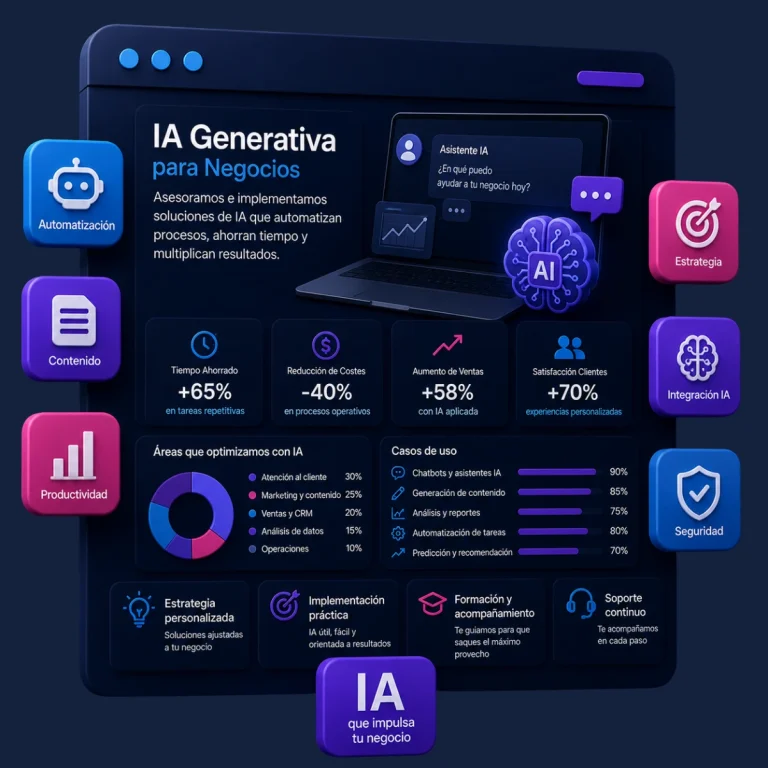 Asesor IA Generativa Negocios