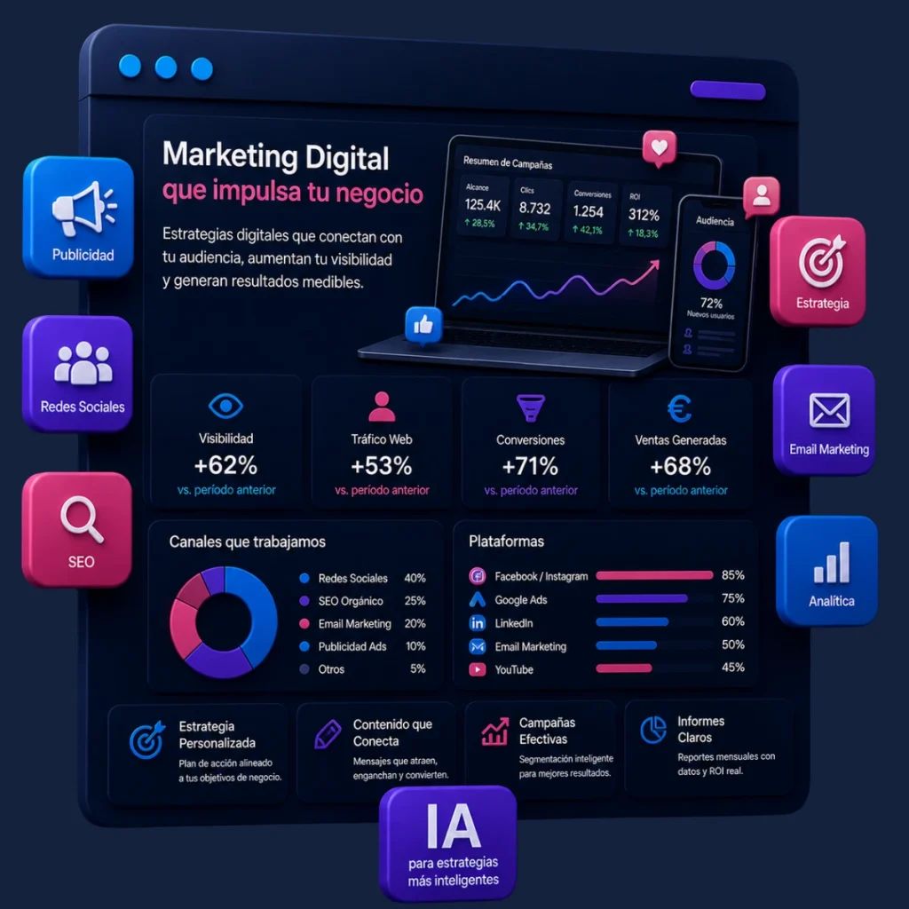 Marketing Digital en Barcelona, estrategias para que te generen negocio