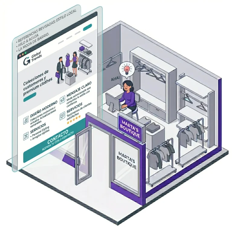 Marta entra web competencia