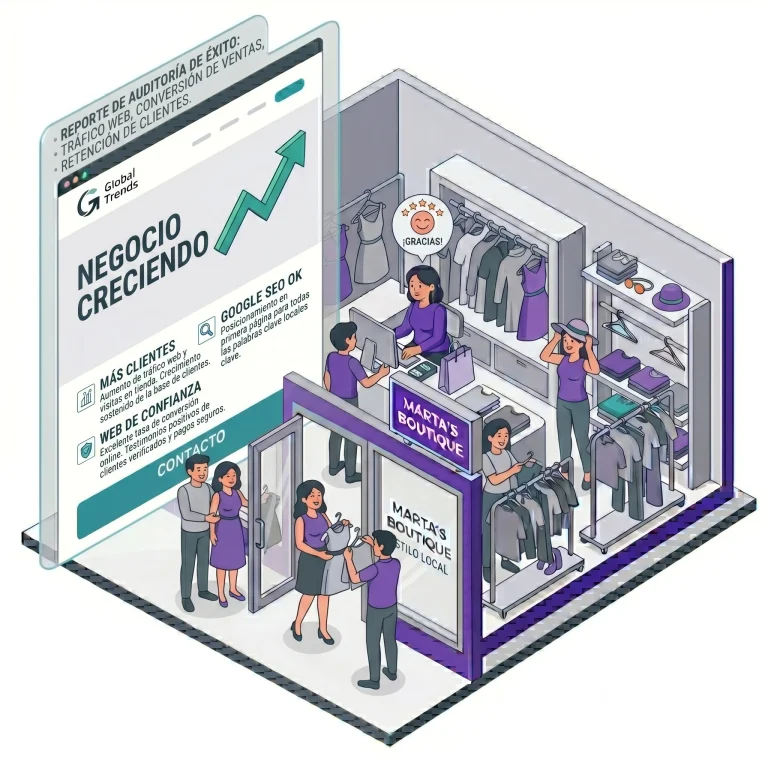 Marta vuelve tener clientes